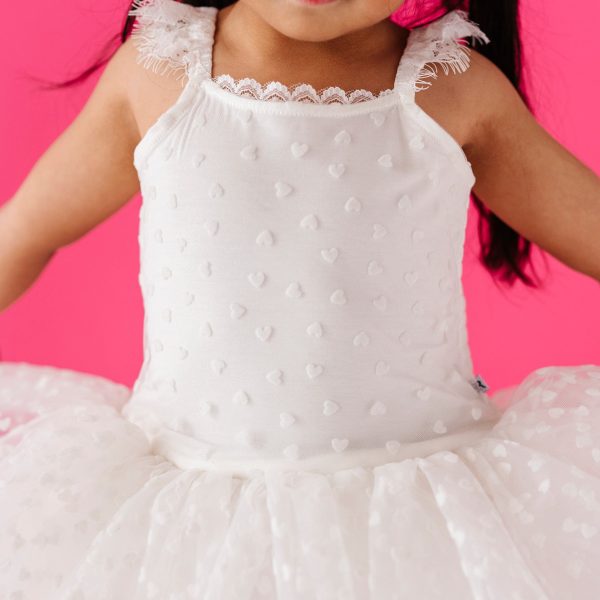 White Heart Tulle Tutu Dress Online Sale - Image 5