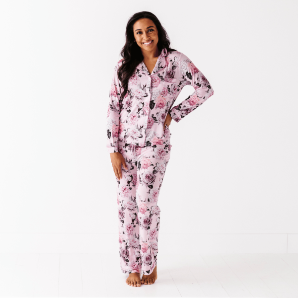 Make Me Blush Women s Collar Shirt & Pants Set For Cheap
