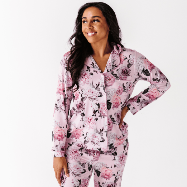 Make Me Blush Women s Collar Shirt & Pants Set For Cheap - Image 5