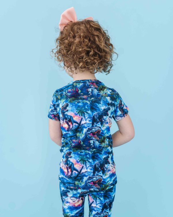 Rex-tra Wild Short Sleeve Two-Piece Pajama Set For Cheap - Image 5