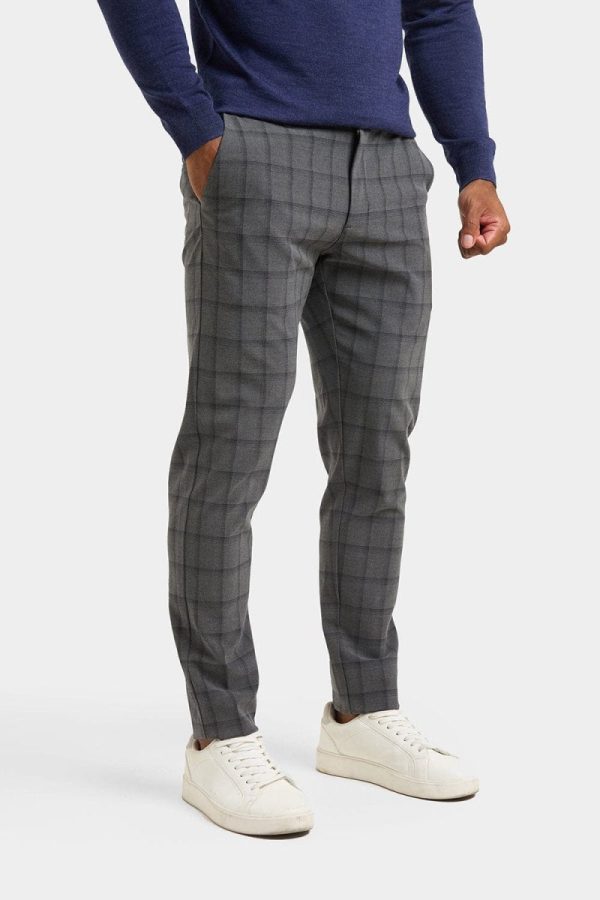 Patterned Pants in Grey Supply - Image 4