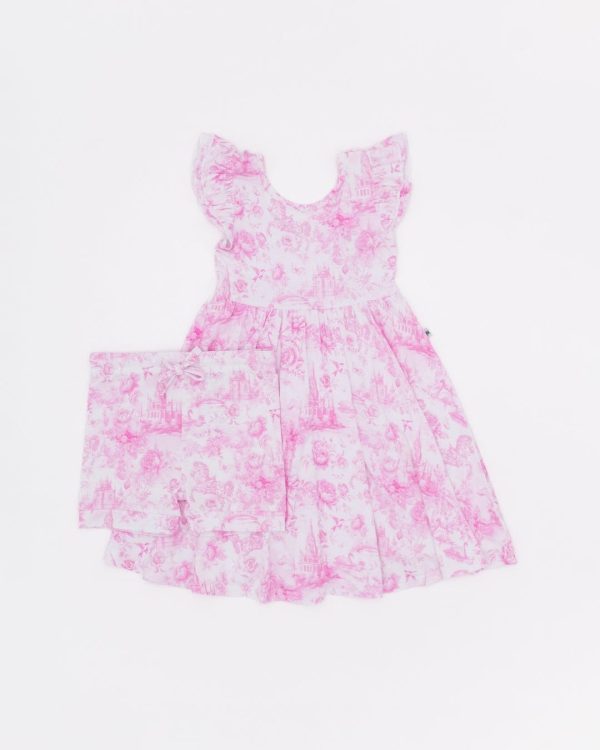 Princess Behavior Girls Dress & Shorts Set on Sale - Image 2