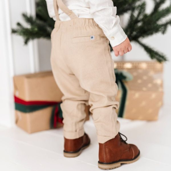 Chestnut Faux Leather Boots Online Hot Sale - Image 5