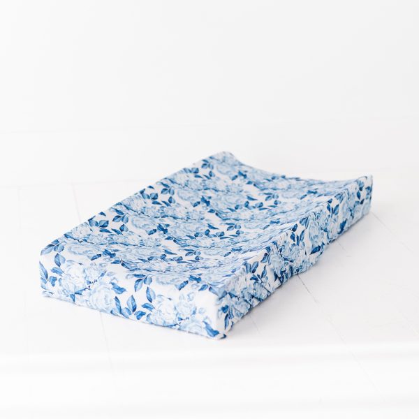 My Something Blue Changing Pad Cover For Discount - Image 2