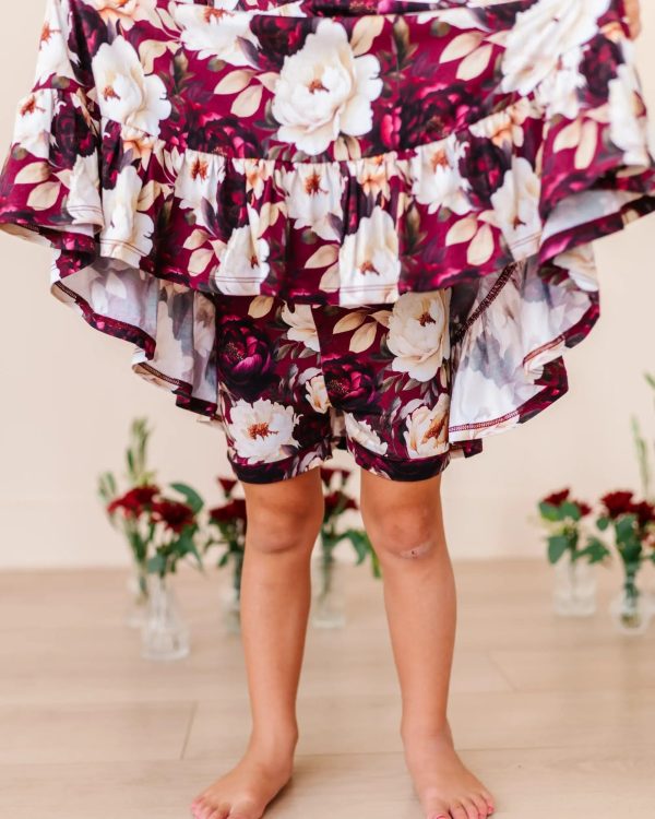 Ruffle Your Petals Girls Dress & Shorts Set For Cheap - Image 5