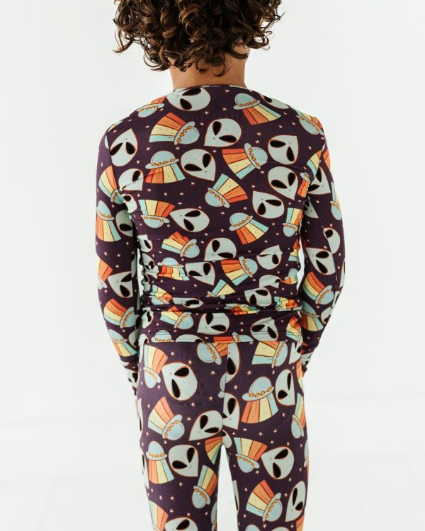 Cosmic in Peace Two-Piece Pajama Set on Sale - Image 5
