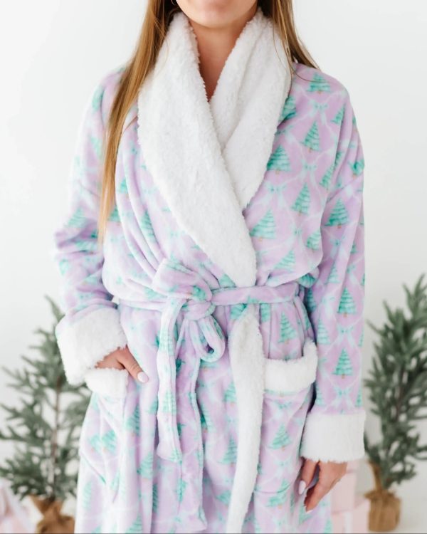 Un-fir-gettable Adult Plush Robe For Discount - Image 3