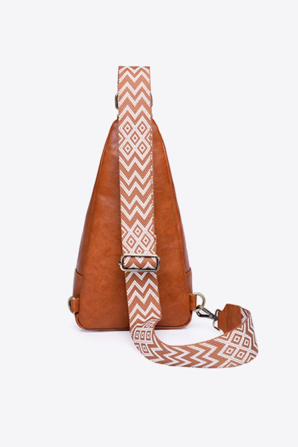 Adored Take A Trip PU Leather Sling Bag Cheap - Image 2