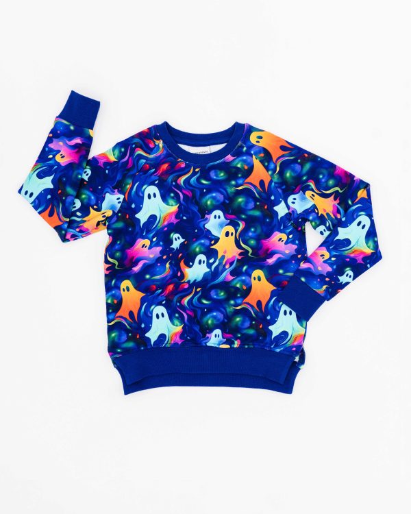 Drop It Like It s Haunt Crew Neck Sweatshirt For Discount - Image 2