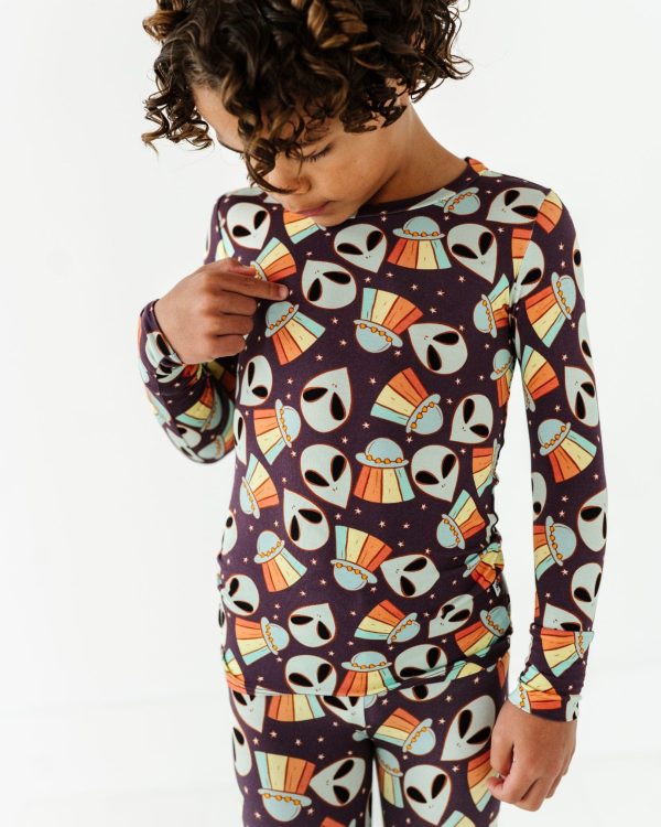 Cosmic in Peace Two-Piece Pajama Set on Sale - Image 4