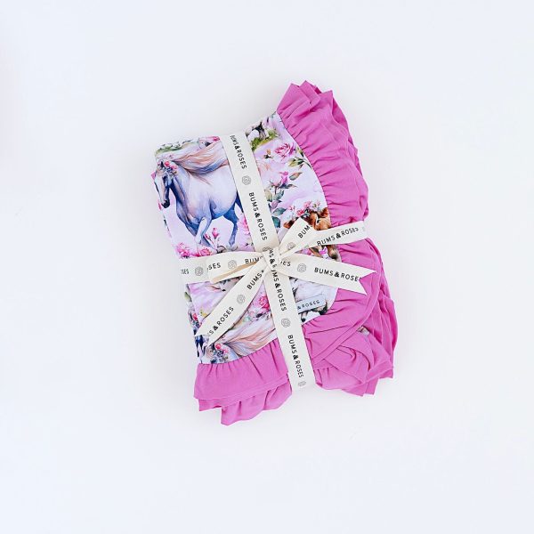Hay Girl, Hay Ruffle Bum Bum Blanket Supply - Image 2