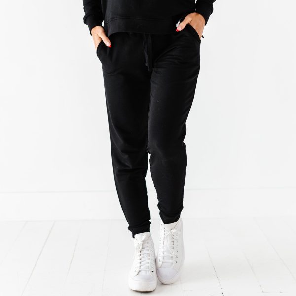 Black Mama Jogger Sweatpants Cheap