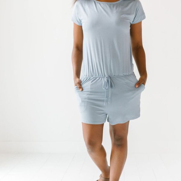 Storm Women s Short Sleeve Shortie Romper Cheap - Image 2