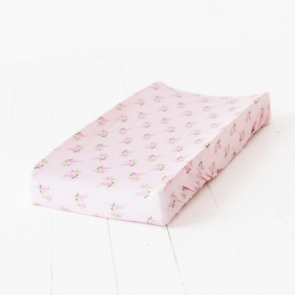 Blooming Bouquet Changing Pad Cover For Sale - Image 2