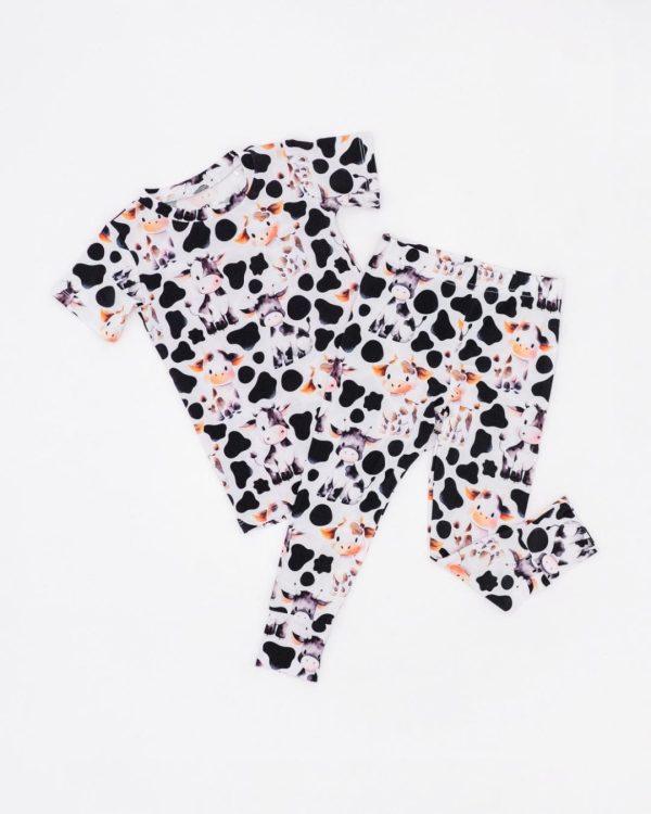In a Good Moo-D Two-Piece Pajama Set For Cheap - Image 2