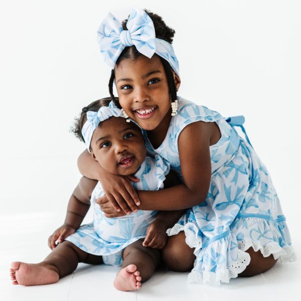 Bow Sweet Bow Ruffle Dress - Cap Sleeves Cheap - Image 5