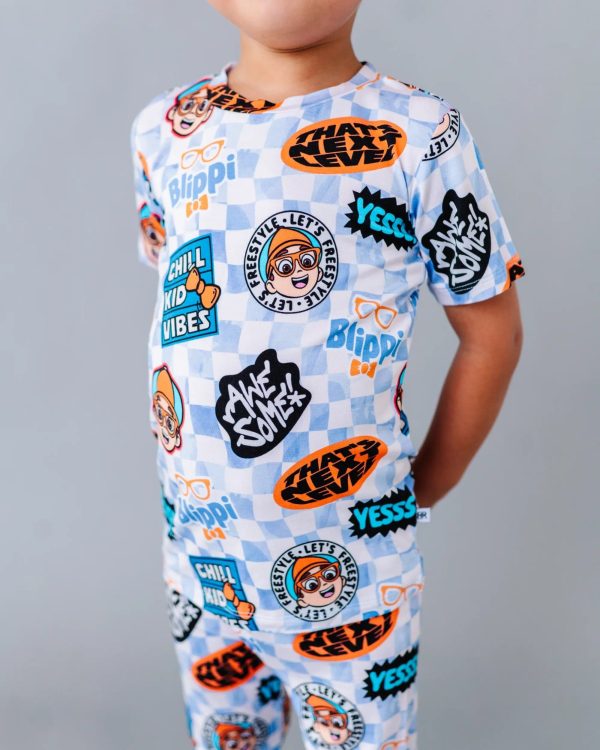 Blippi™ Chill Kid Vibes Two-Piece Pajama Set Online Hot Sale - Image 3